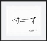 the dog by Pablo Picasso